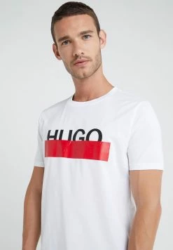Remise 🛒 HUGO DOLIVE - T-shirt Imprimé - White 💯 -HUGO Sales 8d211e6e471c410aafee2d3164d0839e