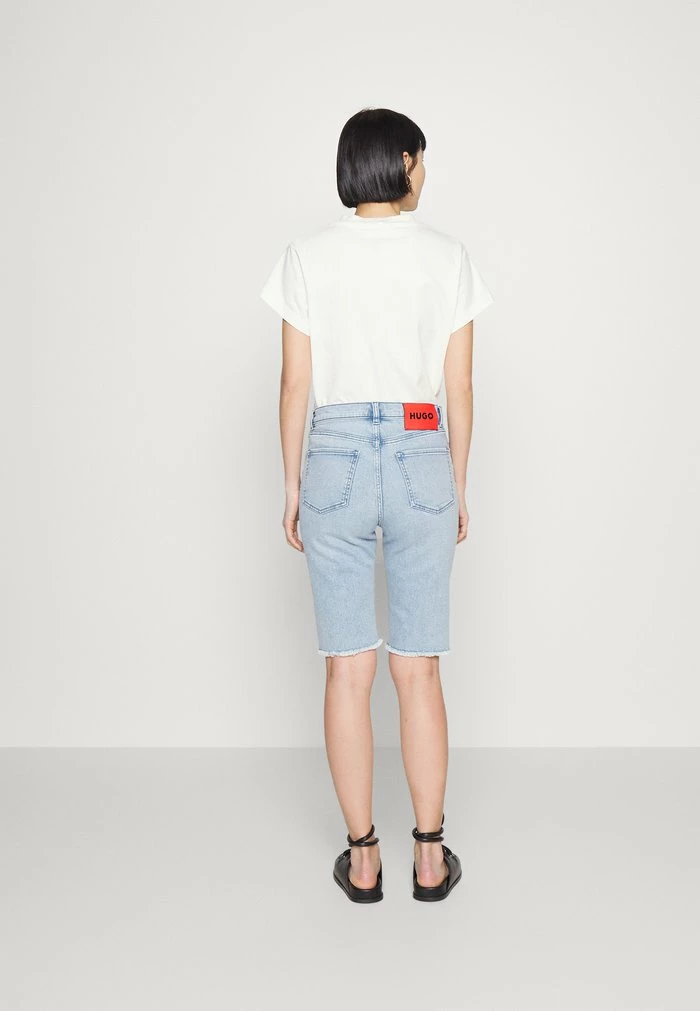 Vente flash ⌛ HUGO GAREN - Short En Jean - Light/pastel Blue 👏 3 Vente flash ⌛ HUGO GAREN - Short En Jean - Light/pastel Blue 👏 – Image 3