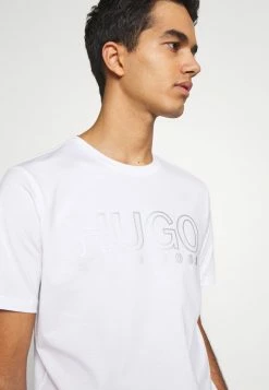 Le moins cher 🔥 HUGO DOLIVE - T-shirt Imprimé - White ✨ -HUGO Sales 8dd4f6ad33f2490c94d83cd3317f900a