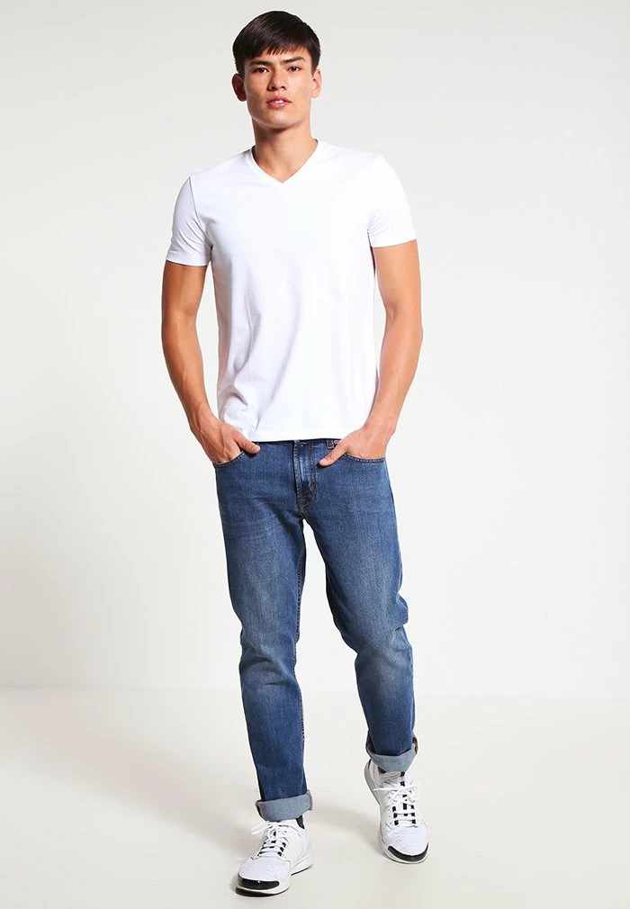 Top 10 😀 HUGO V NECK 2 PACK - T-shirt Basique - White 👏 1 Top 10 😀 HUGO V NECK 2 PACK - T-shirt Basique - White 👏