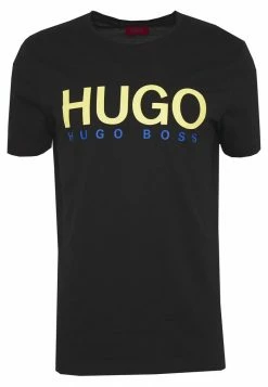 De gros 🎁 HUGO DOLIVE - T-shirt Imprimé - Black 😉 -HUGO Sales 8f6242c784434b5eb207529d23e124c6