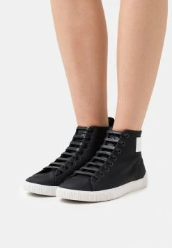 De gros 🤩 HUGO Baskets Montantes - Black ⭐