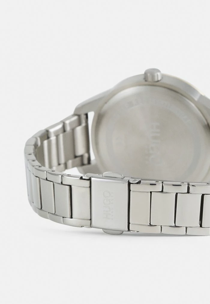 De gros 💯 HUGO FRIEND - Montre - Silver-coloured/white ⌛ 2 De gros 💯 HUGO FRIEND - Montre - Silver-coloured/white ⌛ – Image 2