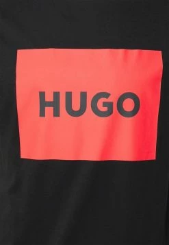 Bon marché ✔️ HUGO DULIVE - T-shirt Imprimé - Black 🥰 -HUGO Sales 91b4331164414bfdb431a4d9f3ef9e54
