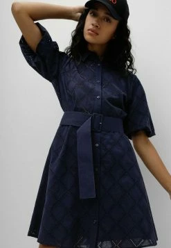 Offres ✨ HUGO Robe Chemise - Dark Blue 🛒 10 Offres ✨ HUGO Robe Chemise - Dark Blue 🛒 -HUGO Sales 929f9a3791e74dd9aeb761d840b7ff22