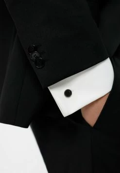 Grosses soldes 🤩 HUGO E-TOKEEP - Boutons De Manchette - Black 🤩