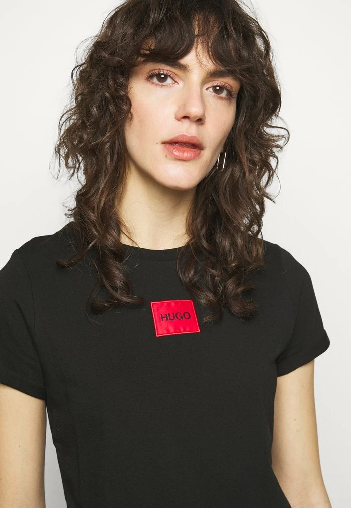 Coupon 👍 HUGO THE SLIMTEE - T-shirt Imprimé - Black 🎁 4 Coupon 👍 HUGO THE SLIMTEE - T-shirt Imprimé - Black 🎁 – Image 4