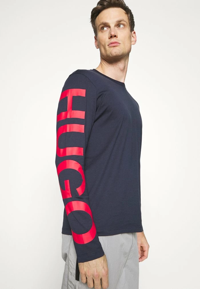 Grosses soldes 💯 HUGO DEMEOS - T-shirt à Manches Longues - Dark Blue 🔔 4 Grosses soldes 💯 HUGO DEMEOS - T-shirt à Manches Longues - Dark Blue 🔔 – Image 4