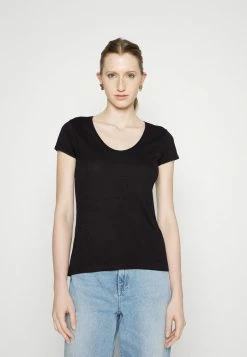 Bon marché 🤩 HUGO DAZALEA - T-shirt Basique - Black 🔥