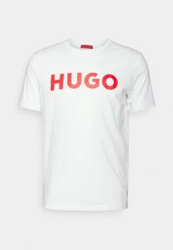 Meilleure vente 😉 HUGO DULIVIO - T-shirt Imprimé - White 😍
