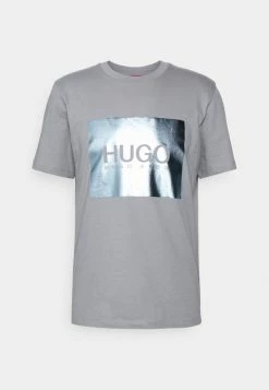 Tout neuf ✨ HUGO DOLIVE - T-shirt Imprimé - Silver ✔️ -HUGO Sales 9632d07ea6ef48dd9836df7ee6ab6ea6