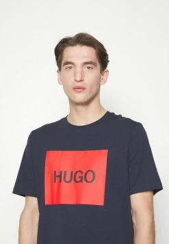 Remise 🛒 HUGO DULIVE - T-shirt Imprimé - Dark Blue 🤩 9 Remise 🛒 HUGO DULIVE - T-shirt Imprimé - Dark Blue 🤩 -HUGO Sales 9767e1c74918402dbdc9e0990cf4efea