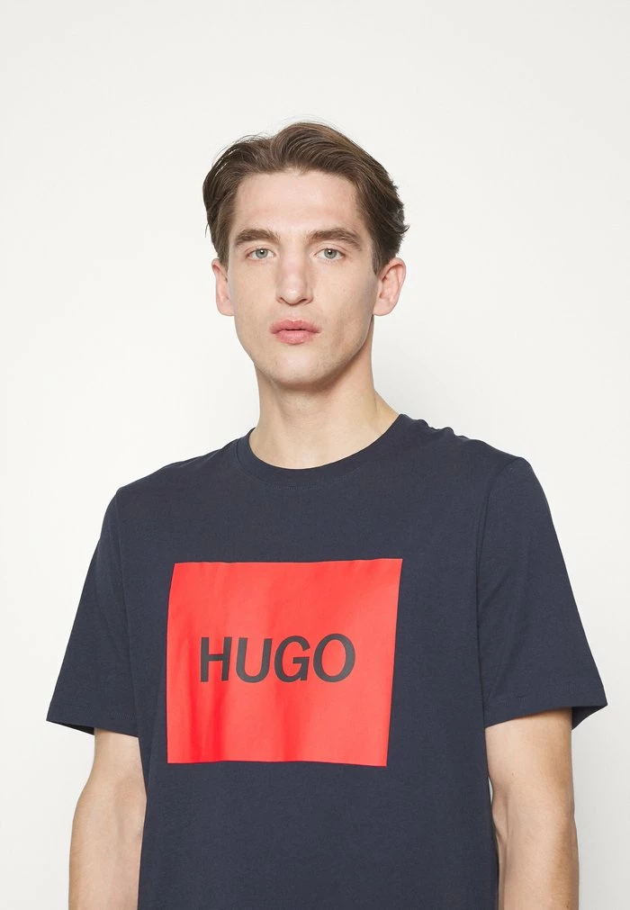 Remise 🛒 HUGO DULIVE - T-shirt Imprimé - Dark Blue 🤩 4 Remise 🛒 HUGO DULIVE - T-shirt Imprimé - Dark Blue 🤩 – Image 4