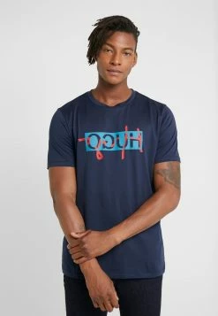 Promo 🎁 HUGO DICAGOLINO - T-shirt Imprimé - Dark Blue 🎁