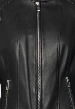 Acheter ✔️ HUGO LADIAS - Veste En Cuir - Black 💯 -HUGO Sales 982471ee86314985a75c6cc84223b2bf
