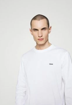 Meilleure affaire 🌟 HUGO DEROL - T-shirt à Manches Longues - White 🔥 -HUGO Sales 98be017486e54a05b467ac44924c90d3