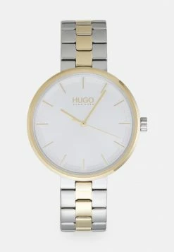 Meilleure vente ⌛ HUGO CRUSH - Montre - Silver-coloured/white 🔥