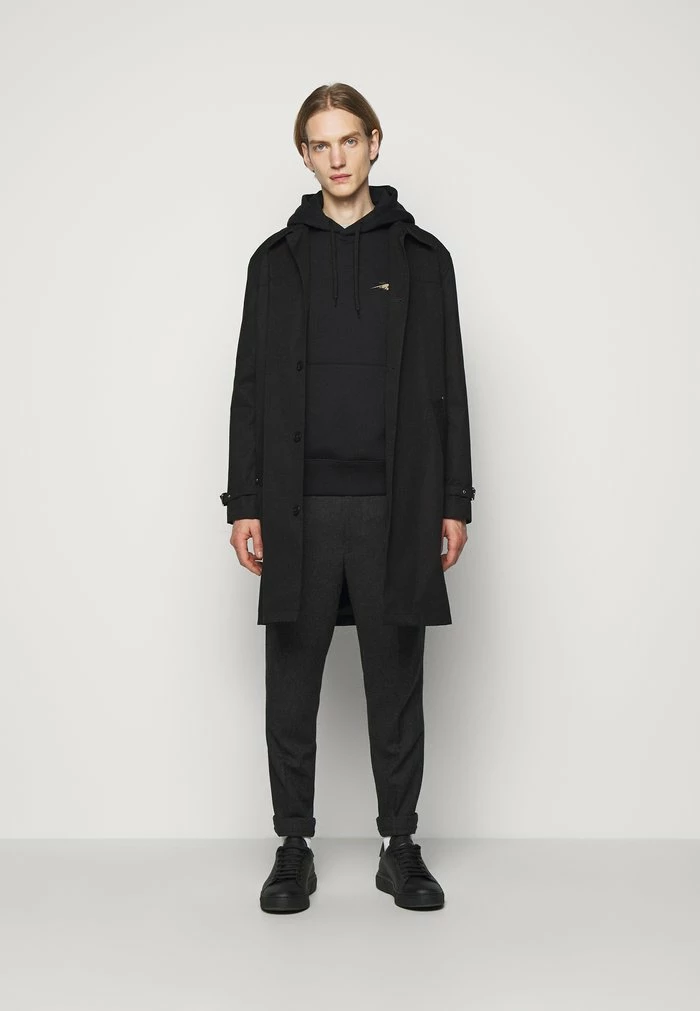 Promo ⭐ HUGO DONGREL - Sweat à Capuche - Black 🛒 2 Promo ⭐ HUGO DONGREL - Sweat à Capuche - Black 🛒 – Image 2