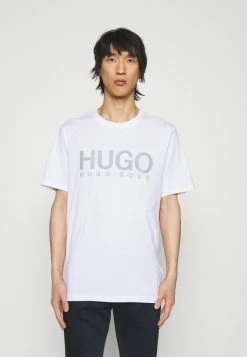 Bon marché ⭐ HUGO DOLIVE - T-shirt Imprimé - White 🧨