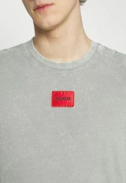 Meilleur prix ✨ HUGO DIRAGOLINO - T-shirt Imprimé - Medium Grey 👍 -HUGO Sales 9939e0985dfb499faf83235011f90840