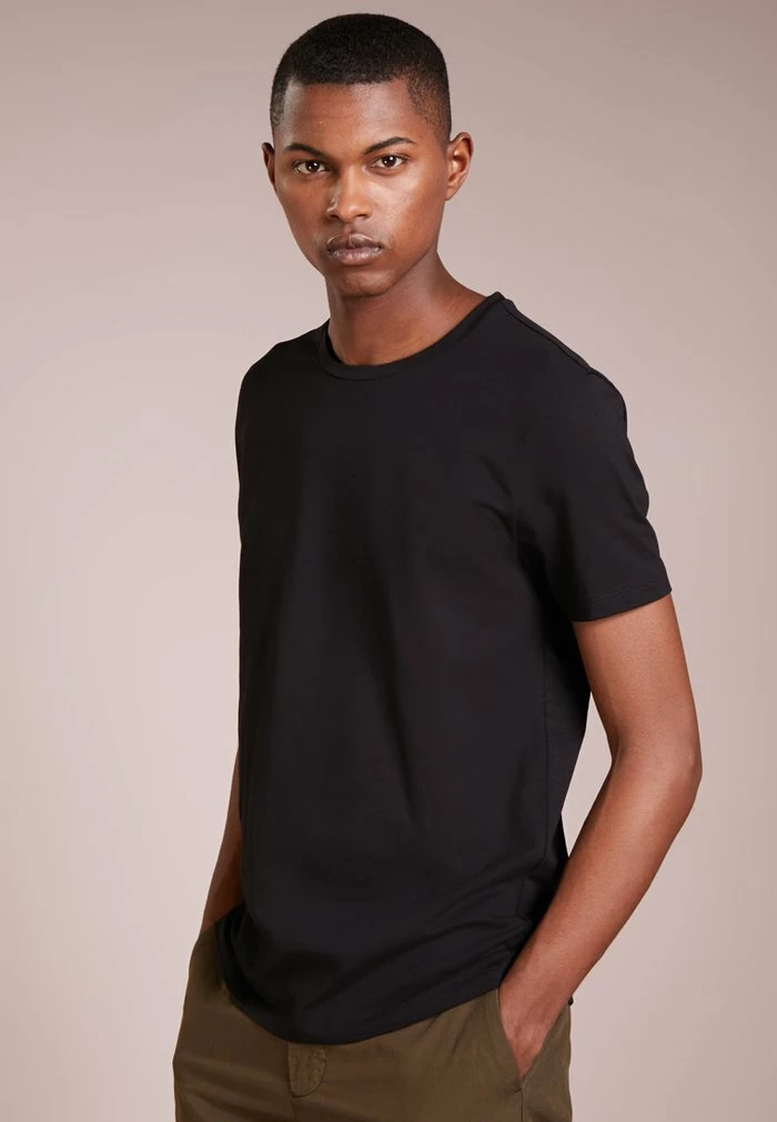 Bon marché 🛒 HUGO ROUND 2 PACK - T-shirt Basique - Black ⭐ 2 Bon marché 🛒 HUGO ROUND 2 PACK - T-shirt Basique - Black ⭐ – Image 2