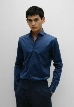 Offres ❤️ HUGO KASON - Chemise Classique - Dark Blue 💯