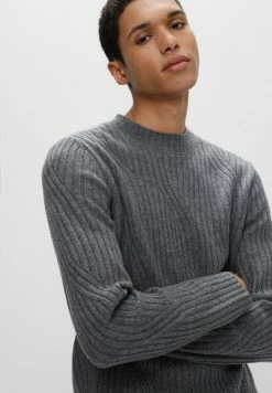 Nouveau 👍 HUGO SCABLOR - Pullover - Dark Grey 🥰 -HUGO Sales 9a137dddb8e3403e929a70e72a8affc0