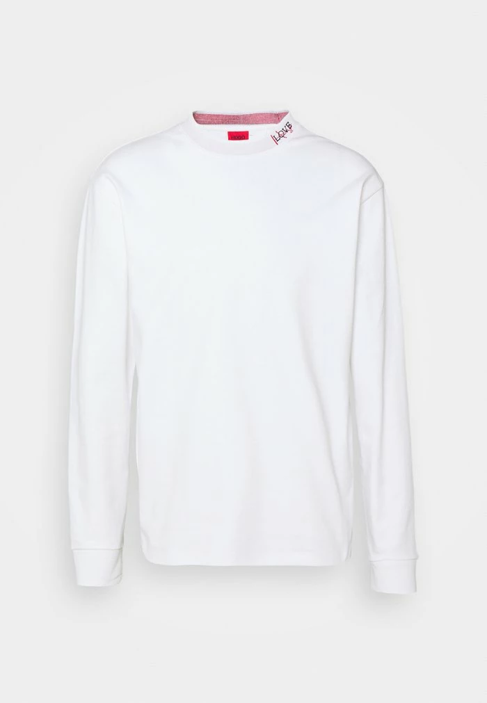 Meilleur prix 🎁 HUGO DULCANO - T-shirt à Manches Longues - White 🧨 5 Meilleur prix 🎁 HUGO DULCANO - T-shirt à Manches Longues - White 🧨 – Image 5