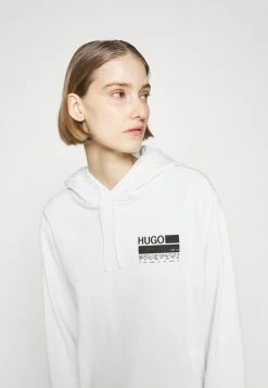 Remise 👏 HUGO Sweat à Capuche - Natural 🥰 -HUGO Sales 9a8bf83b57b44a10bd51264ea6d99e4f