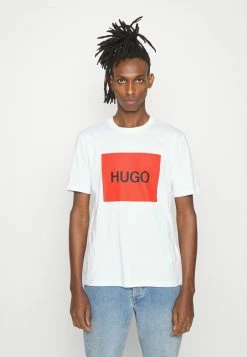 Budget 👍 HUGO DULIVE - T-shirt Imprimé - White 😉