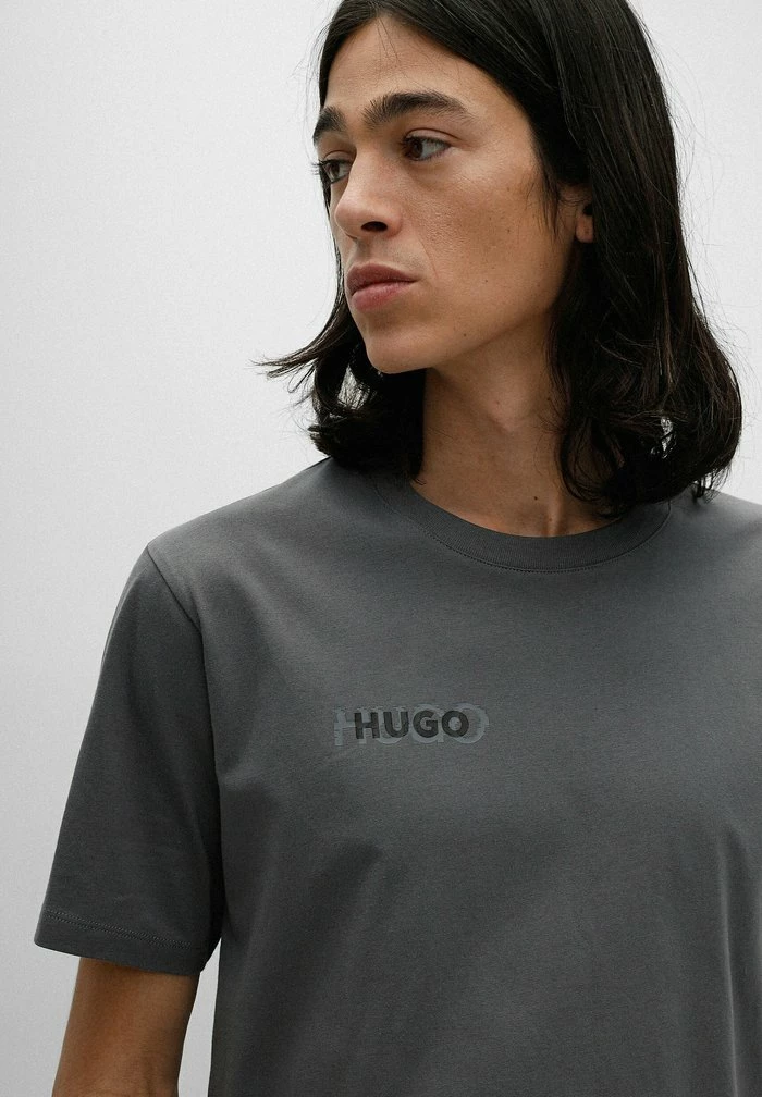 Acheter 🤩 HUGO DAMPIN - T-shirt Imprimé - Open Grey 🎁 4 Acheter 🤩 HUGO DAMPIN - T-shirt Imprimé - Open Grey 🎁 – Image 4