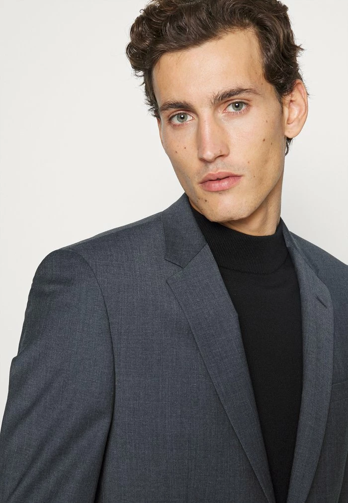 Budget 🧨 HUGO JEFFERY - Veste De Costume - Charcoal ✔️ 4 Budget 🧨 HUGO JEFFERY - Veste De Costume - Charcoal ✔️ – Image 4