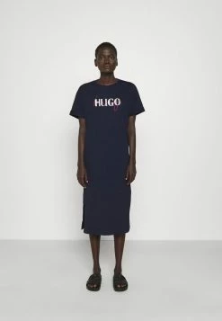 Offres 😉 HUGO NAILY - Robe Longue - Dark Blue 😉