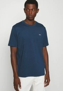 Bon marché 💯 HUGO DERO - T-shirt Basique - Dark Blue ❤️ -HUGO Sales 9c4adcf7b24e49b1954fcd322cd81f69