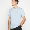 Grosses soldes 😉 HUGO DERO - T-shirt Basique - Light Pastel Blue 👏