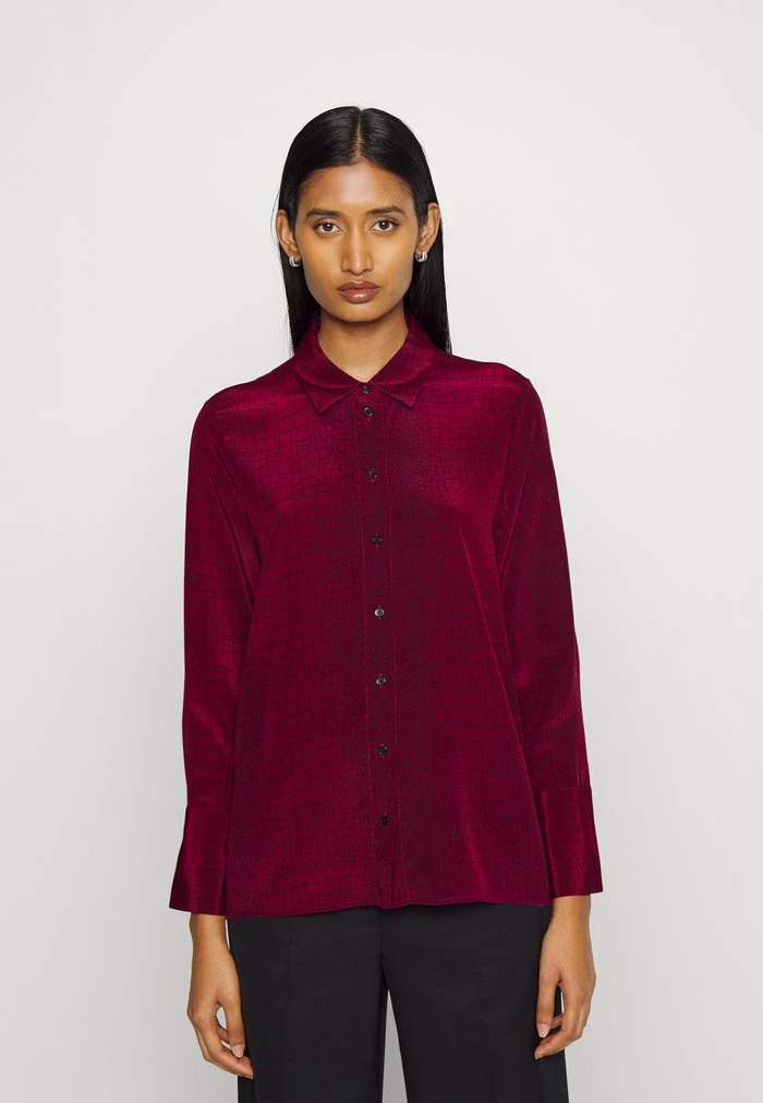 Meilleure affaire ✔️ HUGO ELIFIANA - Chemisier - Mottled Dark Red 🎉 1 Meilleure affaire ✔️ HUGO ELIFIANA - Chemisier - Mottled Dark Red 🎉