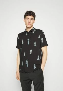 Offres ✨ HUGO EBOR - Chemise - Black 😀