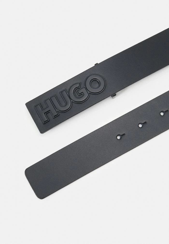Meilleure vente 😍 HUGO GRENWICH - Ceinture - Black 🤩 2 Meilleure vente 😍 HUGO GRENWICH - Ceinture - Black 🤩 – Image 2
