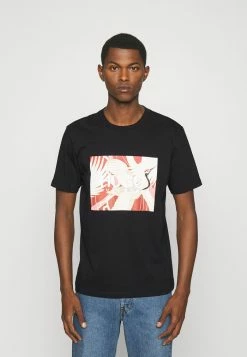 Top 10 🤩 HUGO DOLIVE - T-shirt Imprimé - Black 👍