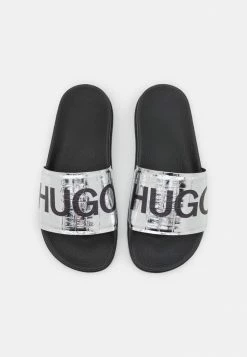 Bon marché 🤩 HUGO MATCH - Mules - Silver-coloured 🎉 -HUGO Sales 9ee67610edf04443913c3f5484488fe4