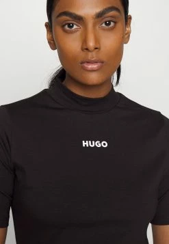 Budget ✔️ HUGO NARCISSA - Robe En Jersey - Black ⌛ -HUGO Sales 9ef6f9051bab4679865f459c7a343ccd