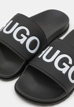 Budget 😉 HUGO MATCH SLID - Mules - Black ✔️ -HUGO Sales 9f41fc1f9bdd457e82807bae22bdfb16