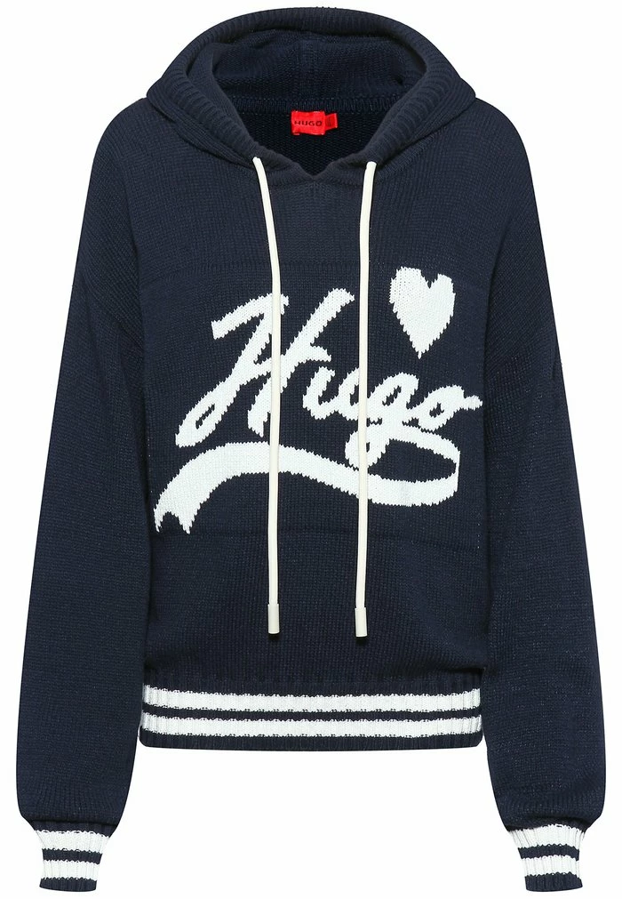Bon marché 😀 HUGO SIVALE - Sweat à Capuche - Dark Blue 🎉 5 Bon marché 😀 HUGO SIVALE - Sweat à Capuche - Dark Blue 🎉 – Image 5