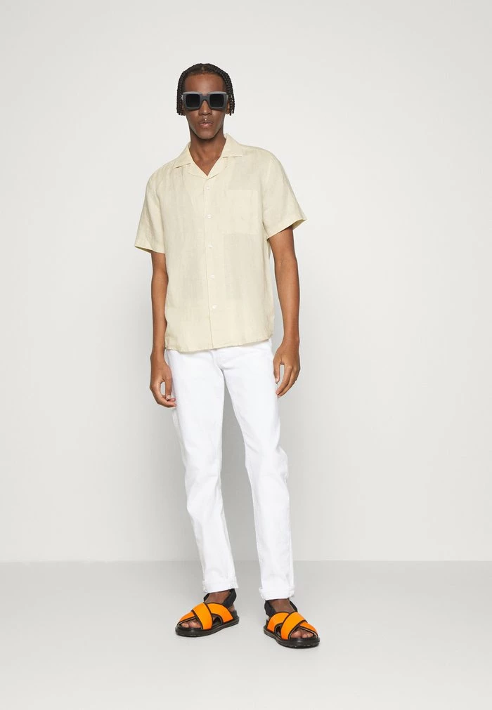 Tout neuf 🤩 HUGO ELLINO - Chemise - Light Beige 😍 2 Tout neuf 🤩 HUGO ELLINO - Chemise - Light Beige 😍 – Image 2