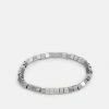 Bon marché 😍 HUGO E-CUBES BRACELET - Bracelet - Silver-coloured 🥰