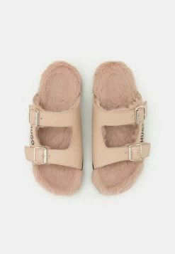 De gros 🔔 HUGO JUMBLE BUCKLES - Mules - Light Beige 🤩 -HUGO Sales a1754a5414ee47f0b89c46578d44574a