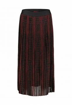 Sortie 🎁 HUGO Jupe Trapèze - Schwarz/rot 🔔