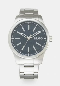Budget 🎉 HUGO INVENT - Montre - Silver-coloured/blue ✔️