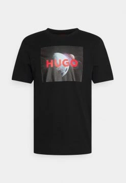 Grosses soldes 👍 HUGO DUPITER - T-shirt Imprimé - Black 🤩