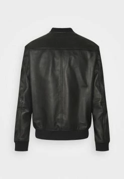Promo 💯 HUGO LIVIUS - Veste En Cuir - Black 🎉 15 Promo 💯 HUGO LIVIUS - Veste En Cuir - Black 🎉 -HUGO Sales a558232cccf34f97b1254a82d9325262